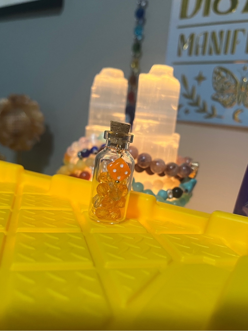 🧡”Roll The Dice” Orange Potion Bottle